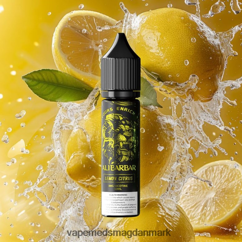 Vape Væske - Alibarbar vandpibe onyx dock citron citrus 28B866108