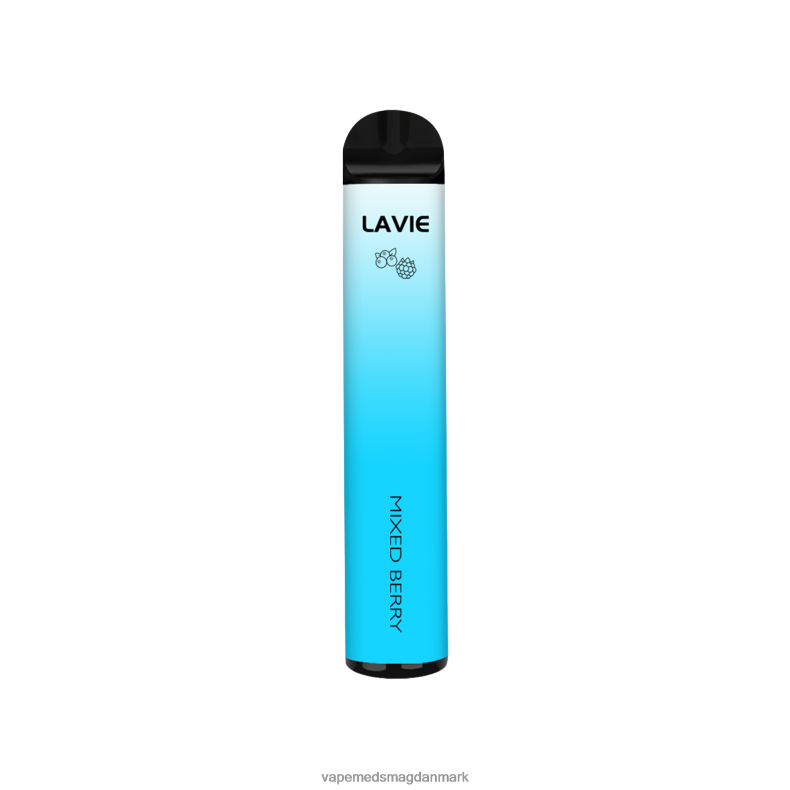 Vape Væske - LAVIE BAR 1600 pust blandet bær J6TD6305