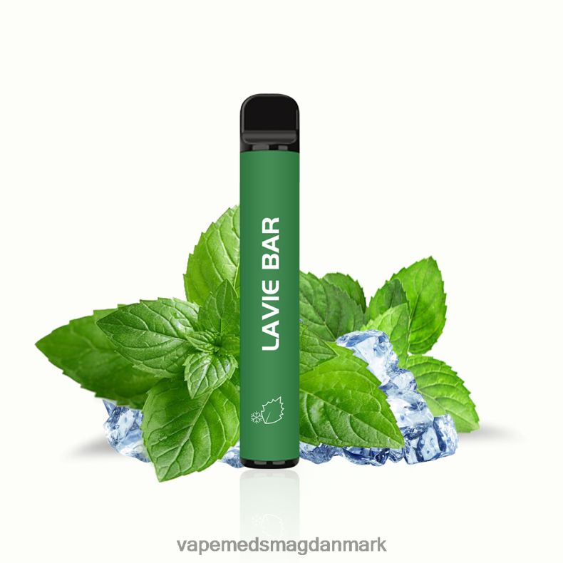 Vape Væske - LAVIE BAR 2% version 800 pust kølig mynte J6TD6320