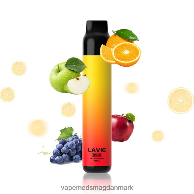 Vape Væske - LAVIE BAR 5000 sug - max drue appelsin J6TD6280