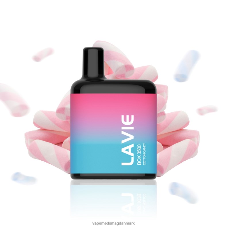 Vape Væske - LAVIE BOX 3500 pust bomuld slik J6TD6210