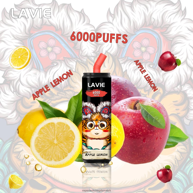 Vape Væske - LAVIE Coke BAR 6000 pust æble citron J6TD6275
