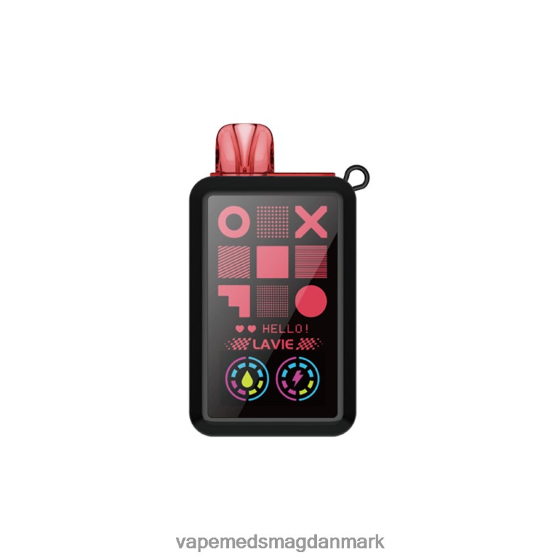 Vape Væske - LAVIE Cyber 20000 pust litchiis/vandmelonis J6TD630