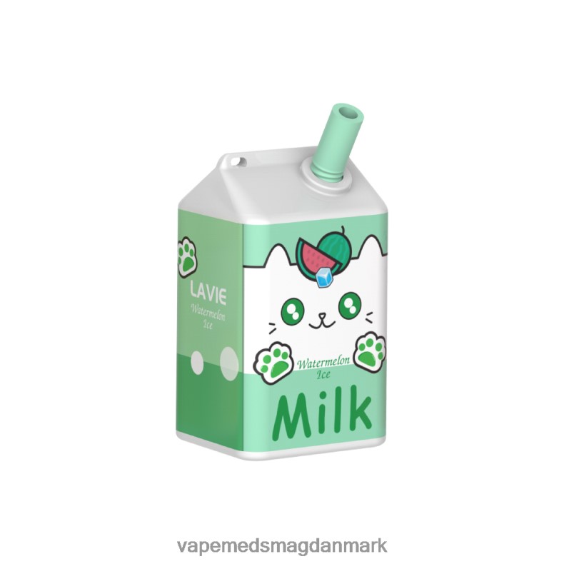 Vape Væske - LAVIE MILK 7000 pust vandmelon is J6TD6185