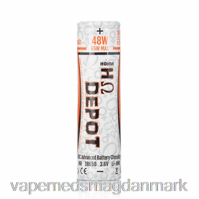 Engangs Vape Danmark Hohm Depot 18650 3005mah 16.8a Batteri Enkelt Batteri