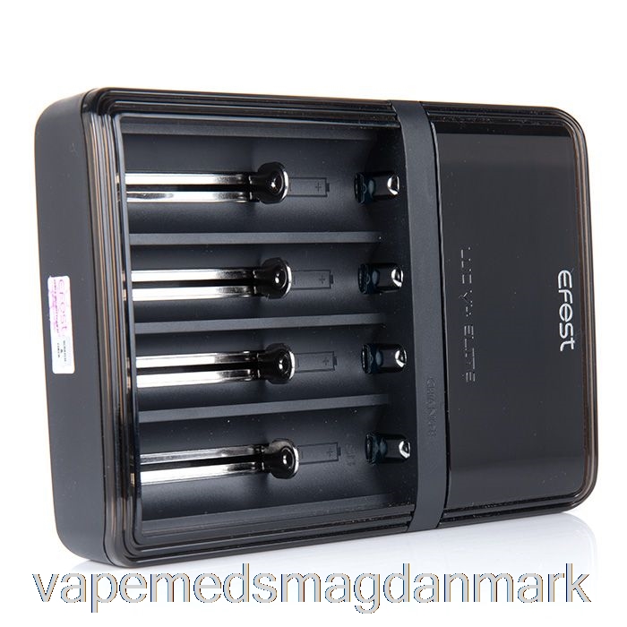Vape Uden Nikotin Efest Luc V4 Elite Hd Lcd Oplader