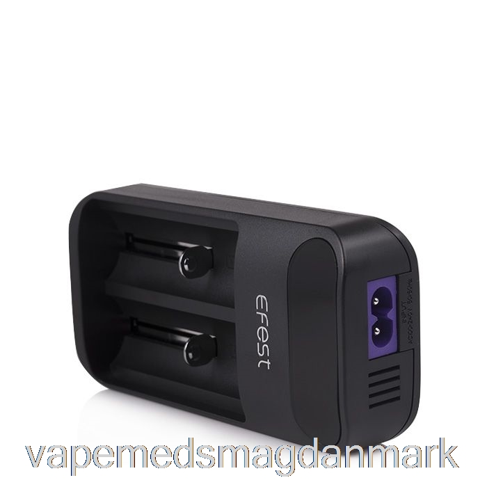 Vape Med Smag Efest Lush Q2 2-bay Intelligent Led Batterioplader