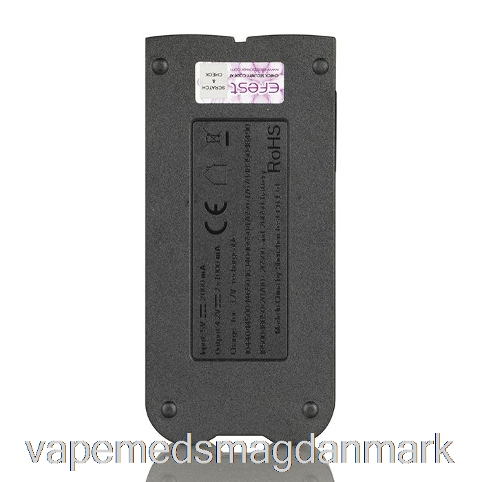 Vape Væskefest Slim K2 To-slot Batterioplader