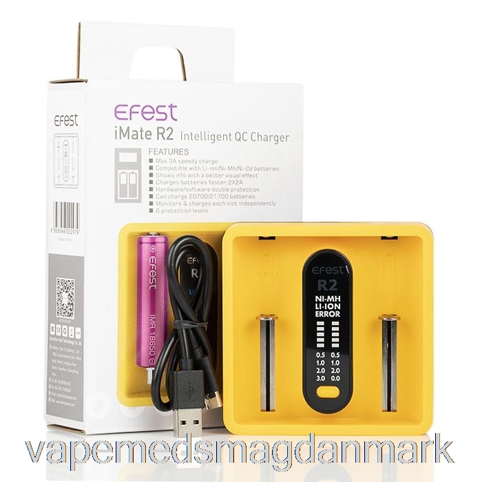 Vape Juice Efest Imate R2 Intelligent Qc Oplader