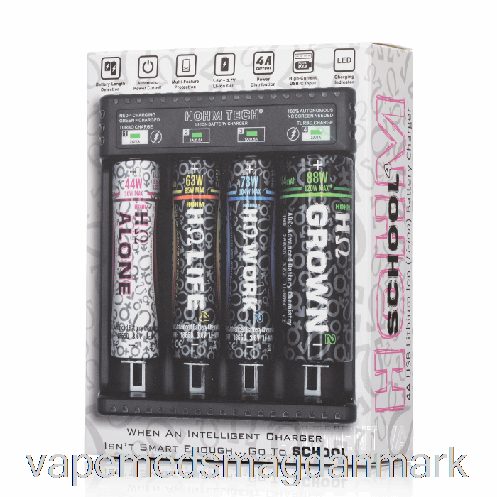 Engangs Vape Danmark Hohm Tech School 4 4a Usb-c Oplader