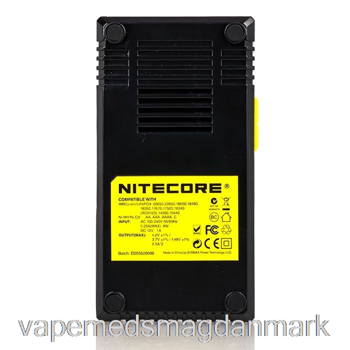 Vape Væske Nitecore D2 Batterilader (2-bay)