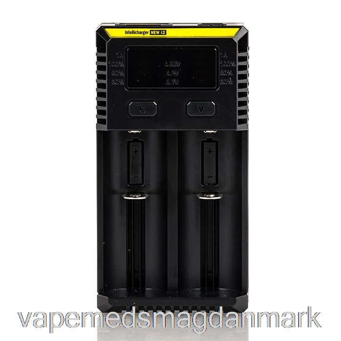Vape Med Smag Nitecore I2 Batterilader (2-bay)