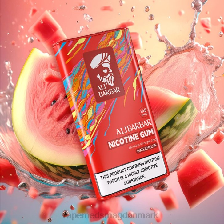 Vape Juice - Alibarbar nikotintyggegummi vandmelon 46TD103