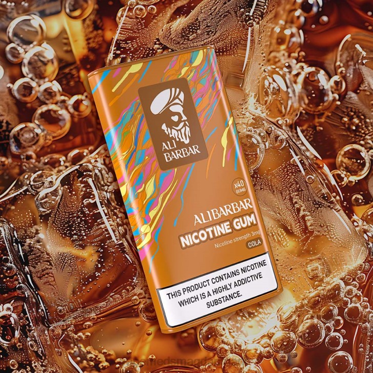 Vape Uden Nikotin - Alibarbar nikotintyggegummi fersken 46TD102