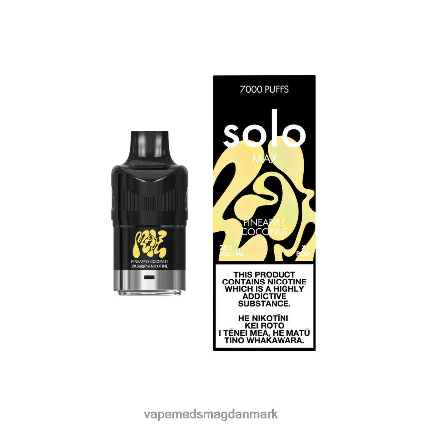 Vape Væske - Solo MAX pod ananas kokos 0066F075